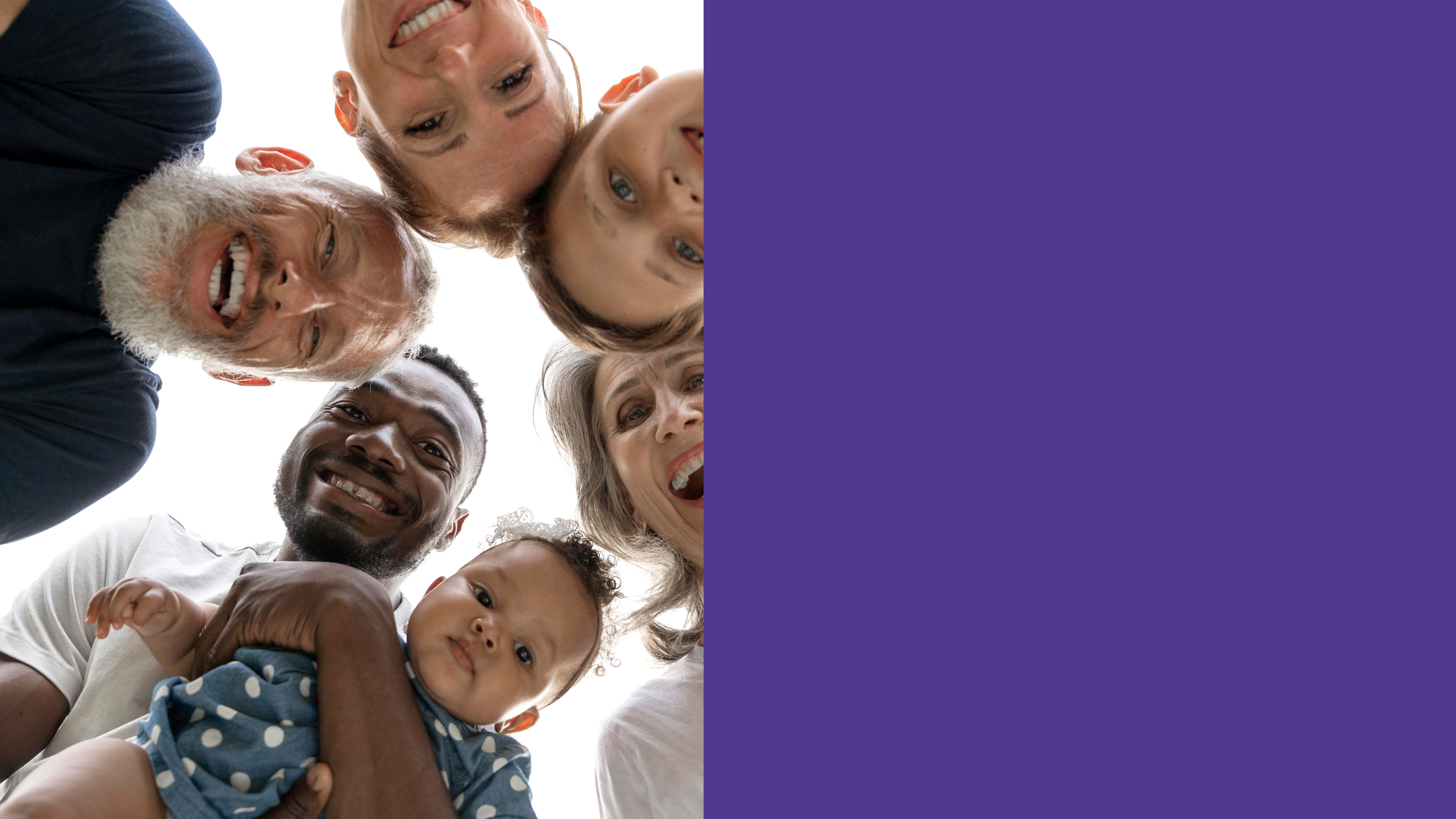 Familles Vue Dessous